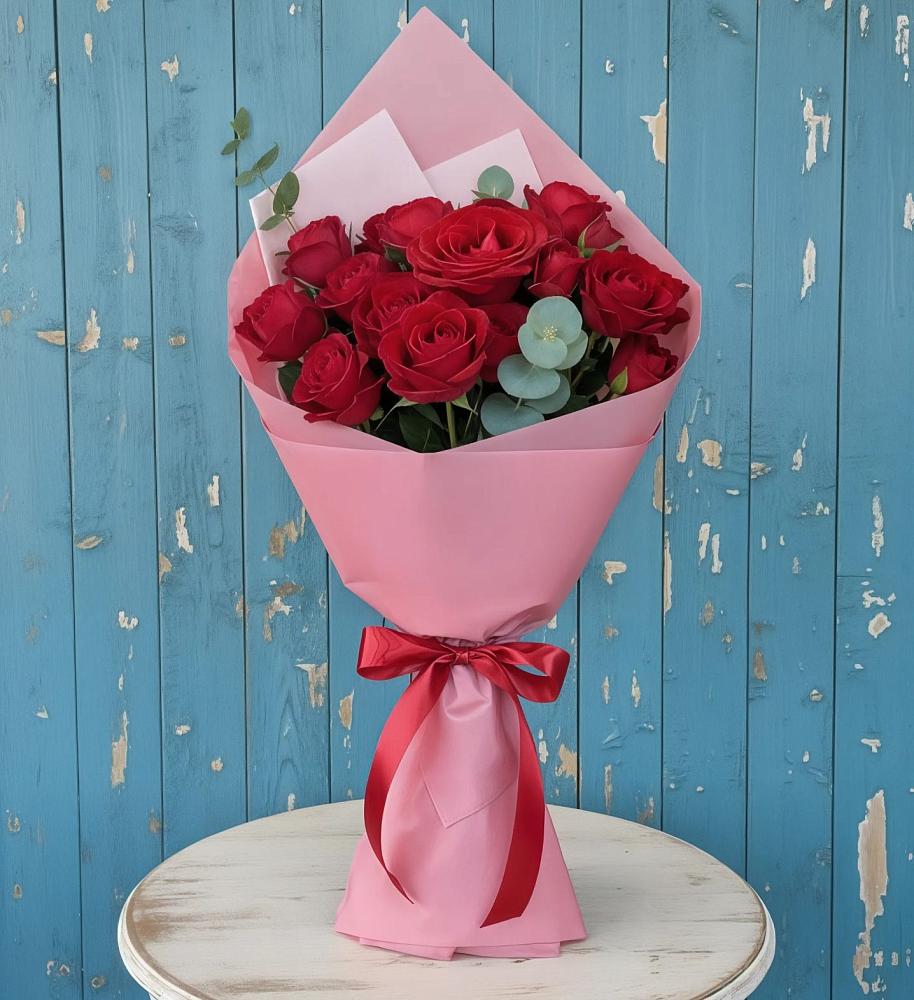 Букет цветов из: Розы в Седкыркещ