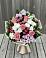 Букет цветов из: Альстромерии, Гвоздики, Розы и Хризантемы в Седкыркещ