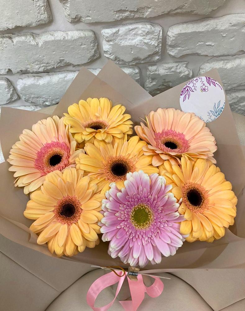 Букет цветов из: Герберы в Седкыркещ