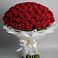 Букет 101 Красная роза Блэк Мэджик в Седкыркещ