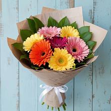 Букет цветов из:  Герберы #REPLACE_PRED# Седкыркещ