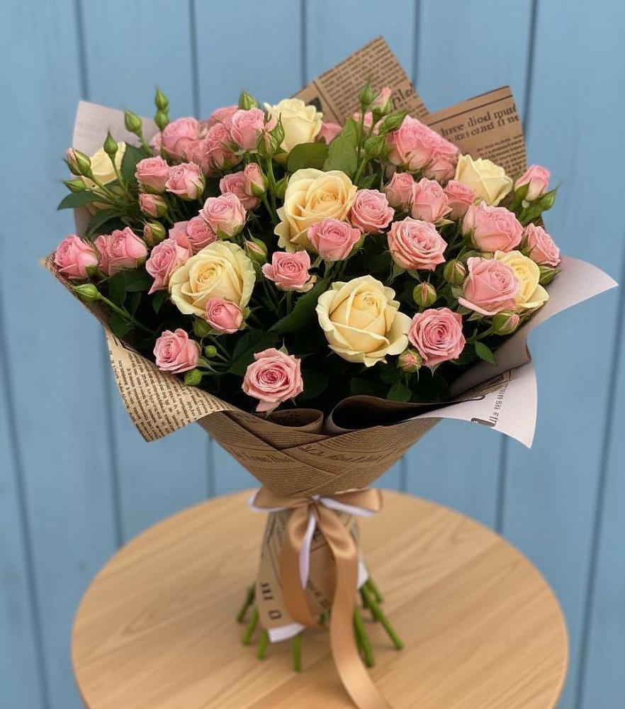 Букет цветов из: Розы в Седкыркещ