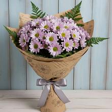 Букет цветов из:  Хризантемы в Седкыркещ