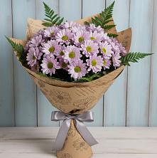 Букет цветов из:  Хризантемы в Седкыркещ