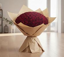 Букет 101 Красная роза #REPLACE_PRED# Седкыркещ