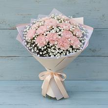 Букет цветов из:  Гвоздики в Седкыркещ