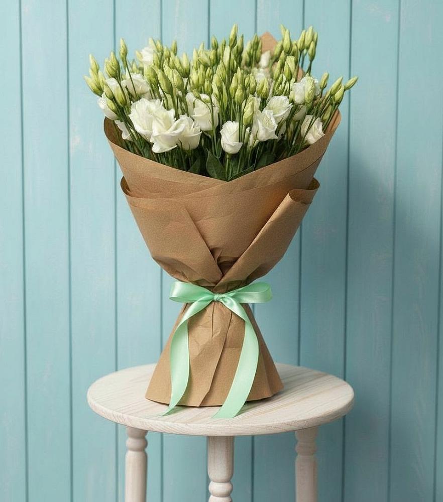 Букет цветов из: Лизиантусы в Седкыркещ