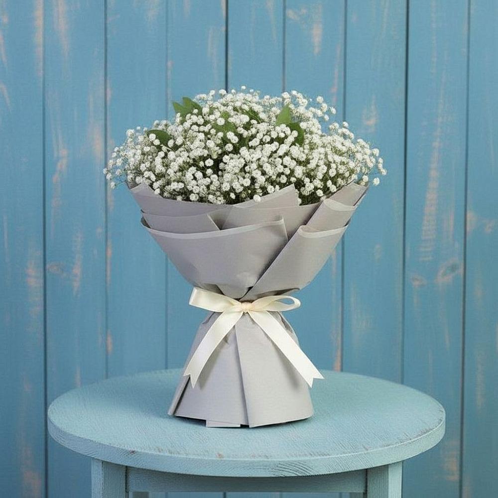 Букет цветов из: Гипсофила в Седкыркещ