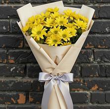 Букет цветов из:  Хризантемы #REPLACE_PRED# Седкыркещ