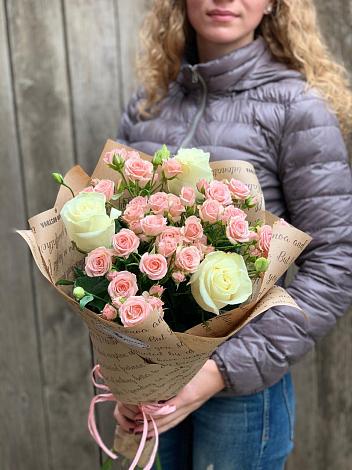 Букет цветов из: Розы в Седкыркещ