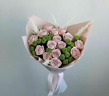 Букет цветов из:  Розы и Хризантемы в Седкыркещ