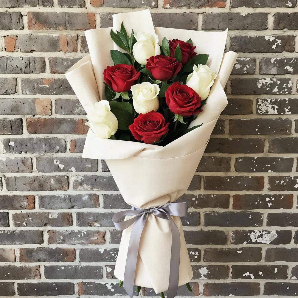 Букет цветов из: Розы в Седкыркещ