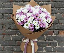 Букет цветов из:  Хризантемы в Седкыркещ