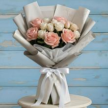 Букет цветов из:  Розы #REPLACE_PRED# Седкыркещ