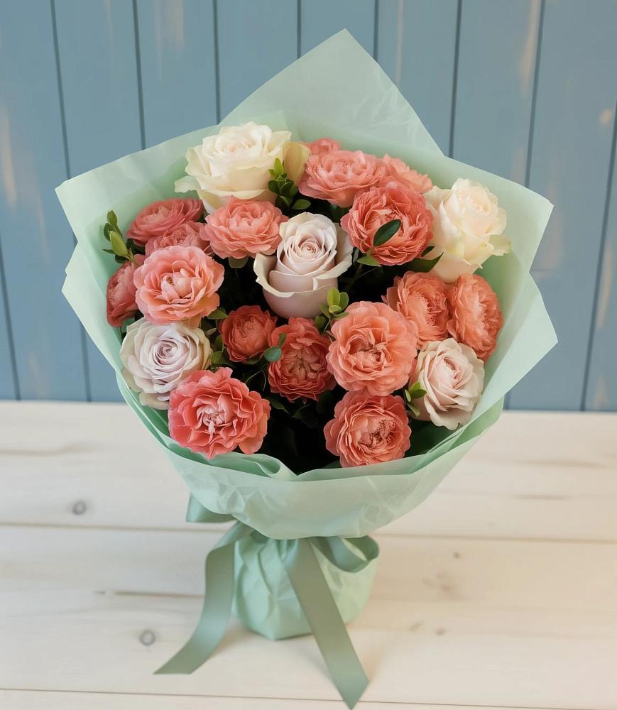 Букет цветов из: Розы в Седкыркещ