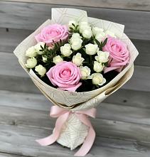 Букет цветов из:  Розы в Седкыркещ
