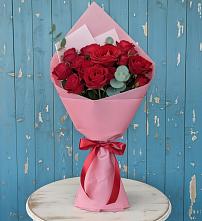 Букет цветов из:  Розы в Седкыркещ