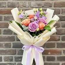 Букет цветов из:  Лизиантусы и Розы #REPLACE_PRED# Седкыркещ