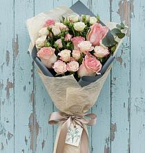Букет цветов из:  Розы #REPLACE_PRED# Седкыркещ