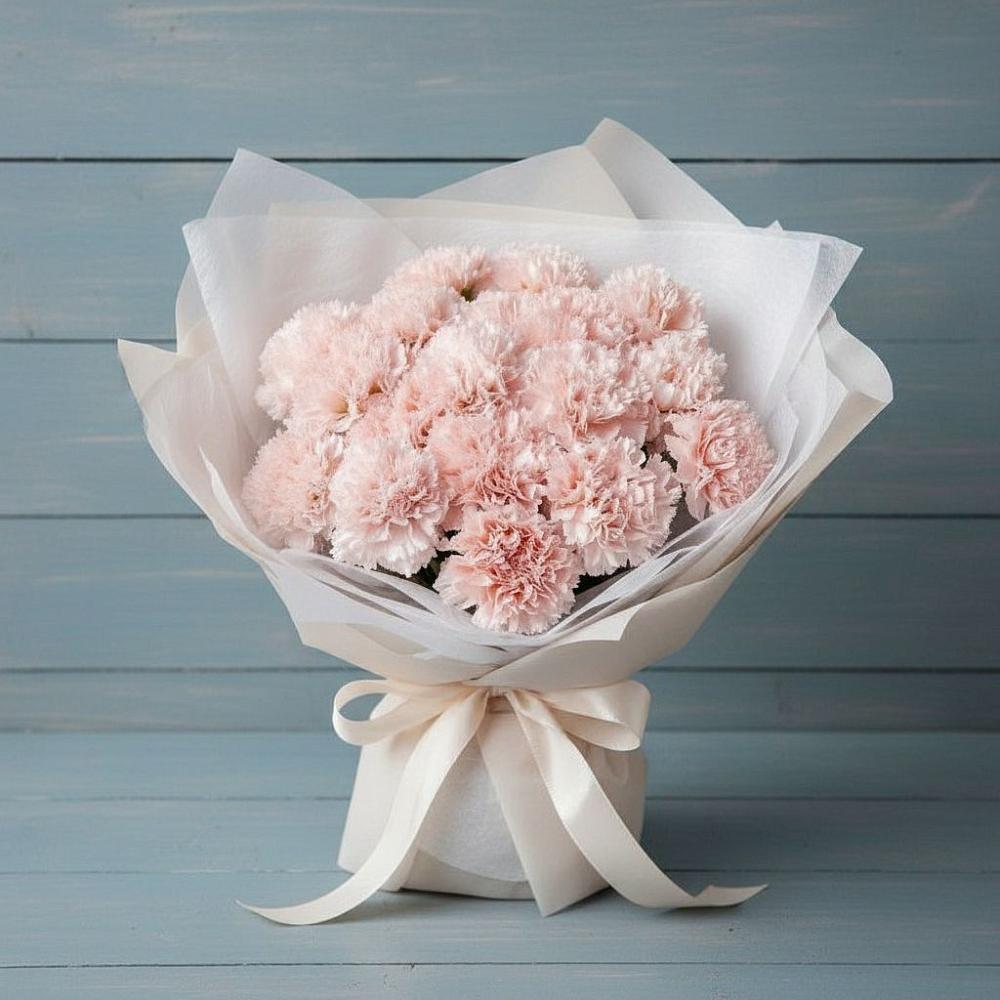 Букет цветов из: Гвоздики в Седкыркещ