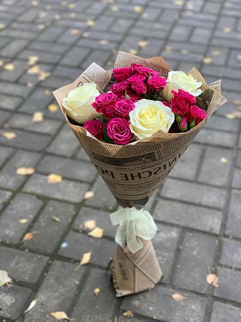 Букет цветов из: Розы в Седкыркещ