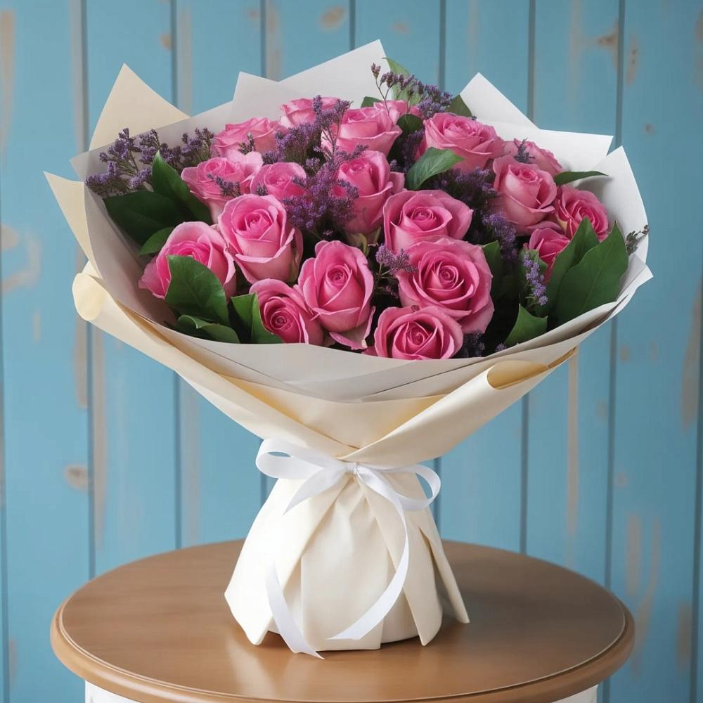 Букет цветов из: Розы в Седкыркещ