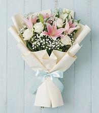 Букет цветов из:  Лилии в Седкыркещ