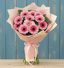 Букет цветов из:  Герберы в Седкыркещ