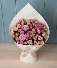 Букет цветов из:  Розы в Седкыркещ