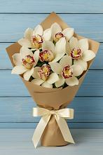Букет цветов из:  Орхидеи и Розы в Седкыркещ