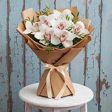 Букет цветов из:  Орхидеи и Розы в Седкыркещ